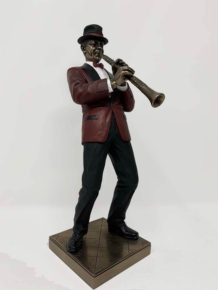 Clarinet Player Jazz Bronze