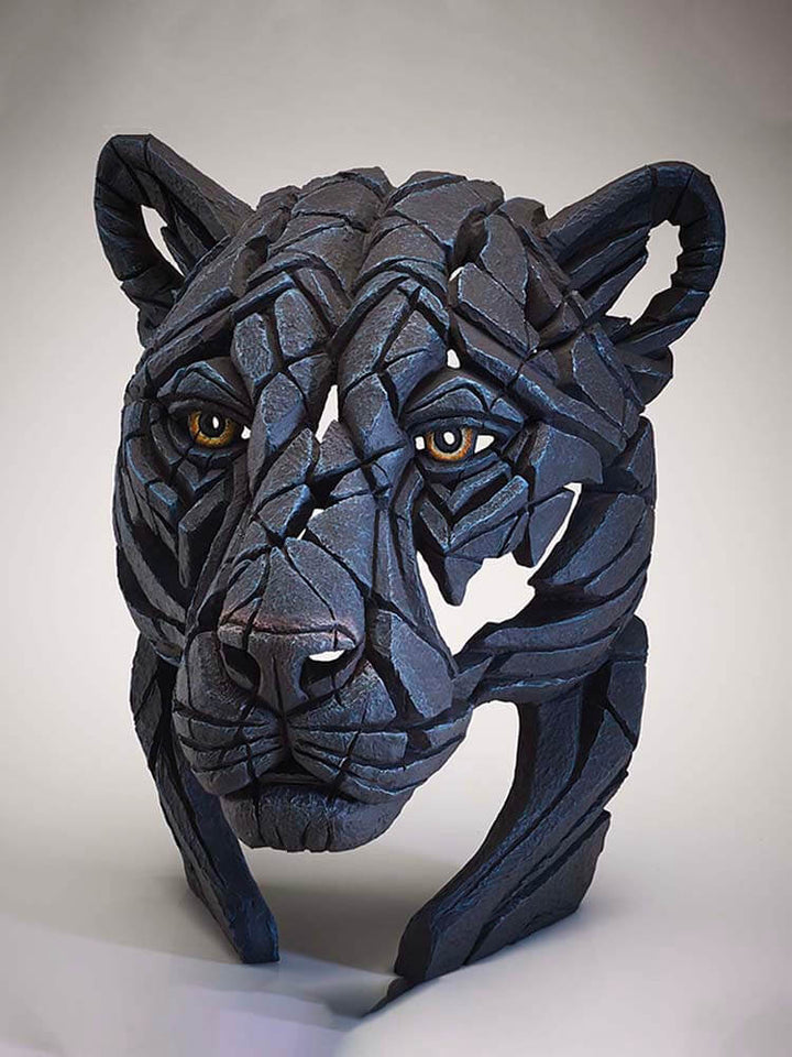 Edge Sculpture Panther Bust