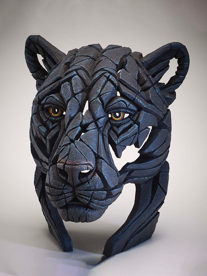Edge Sculpture Panther Bust, Edge Sculpture, 38cm