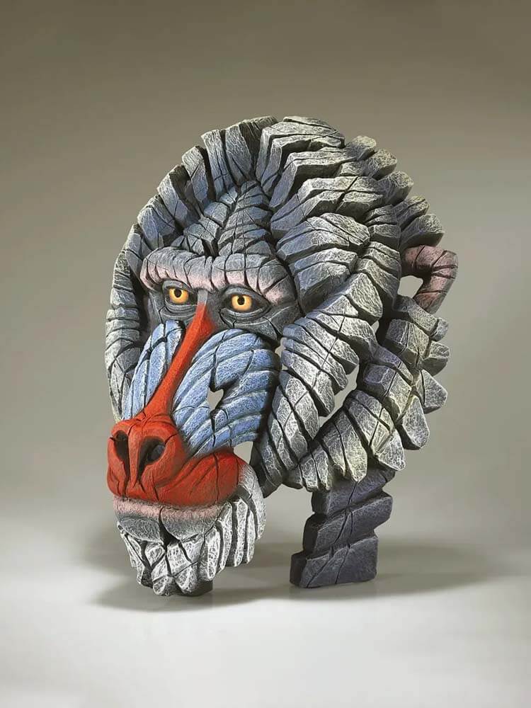 Mandrill Sculpture wise, shamanistic figure in the Pride Lands  