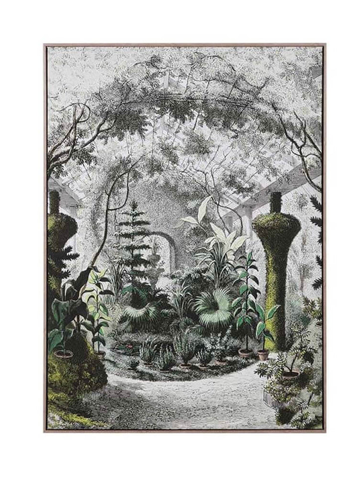 Outdoor conservatory garden picture, inspired by refreshing horticultural elements that bring nature into your home interior.