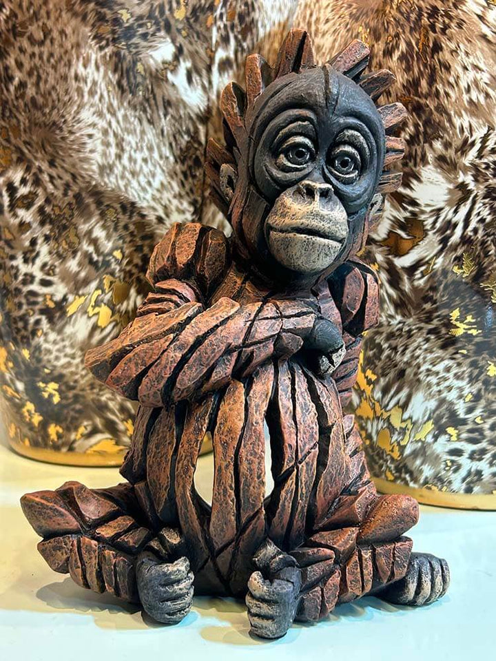 Edge Sculpture Baby Orangutan