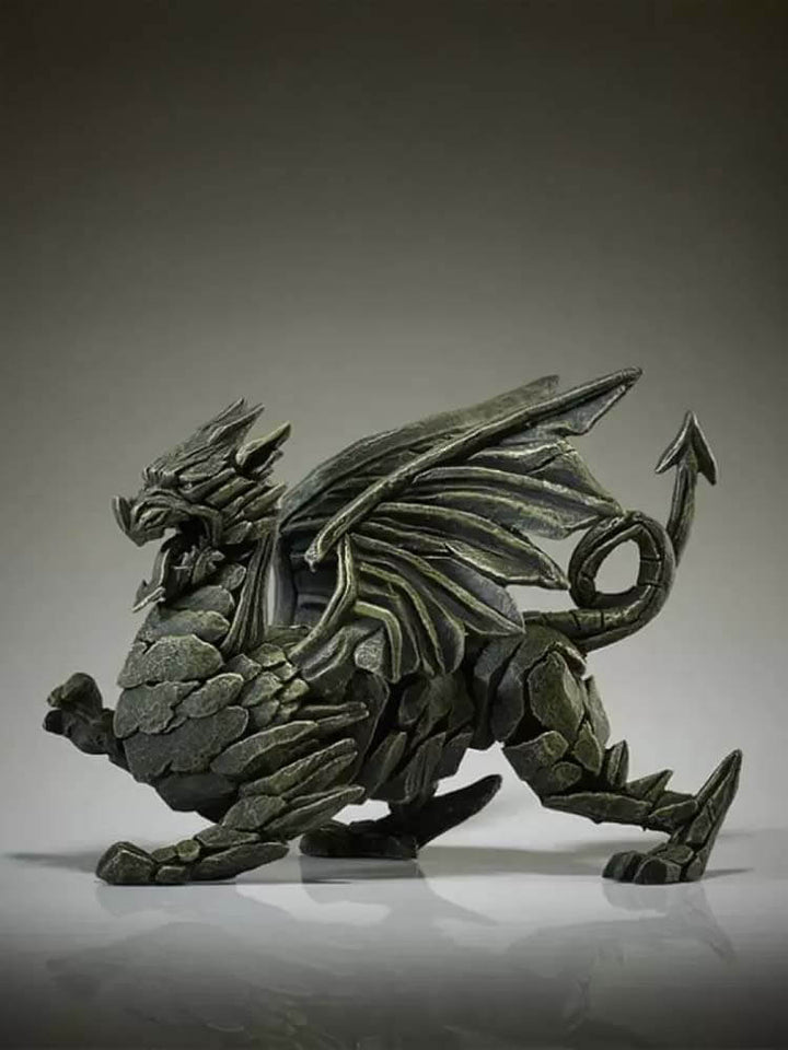 Edge Sculpture Dragon Figure, Green Dragons 