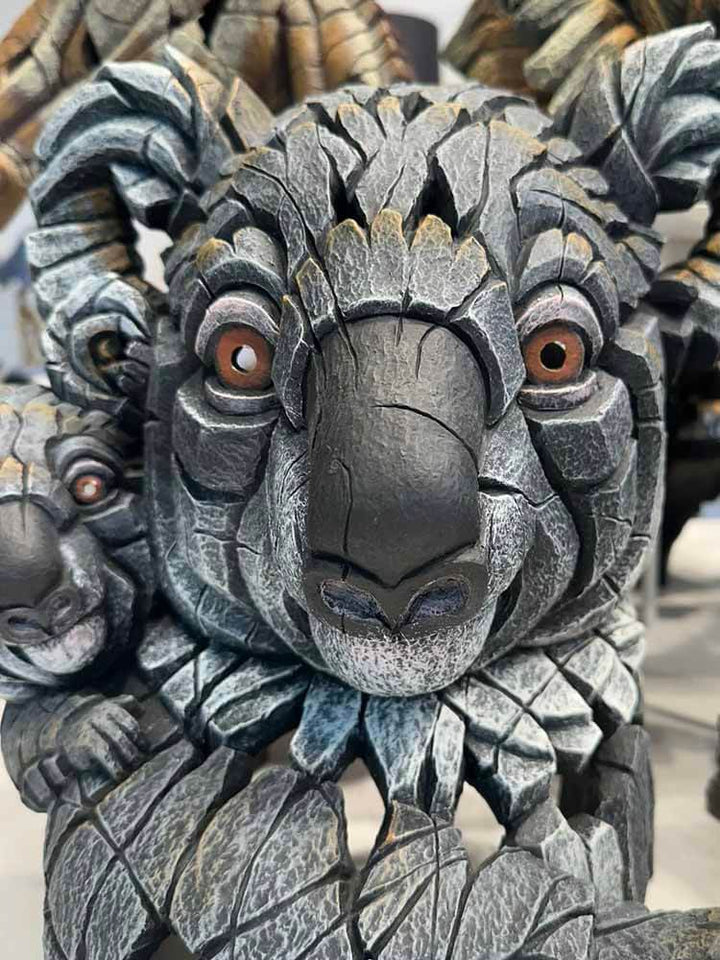 Koala & Joey Bust Edge Sculpture Dutch Hospital Milton Keynes