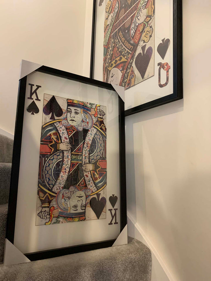 King of spade limited edition wall picture