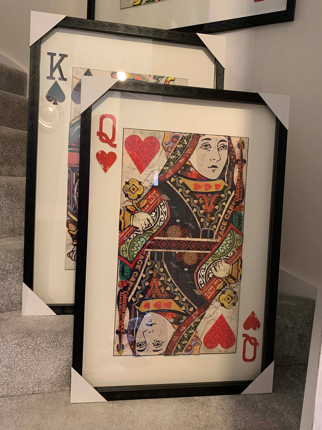 Queen of hearts wall picture