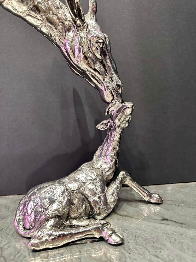 Keith Sherwin Giraffe and calf by The Dutch Hospital