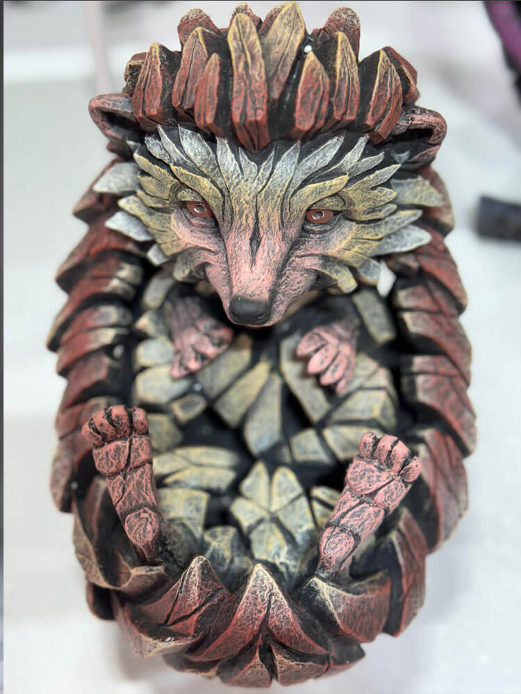 EDGE Sculpture Hedgehog figure