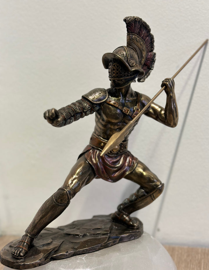 Gladiator sculpture - Roman fighter
