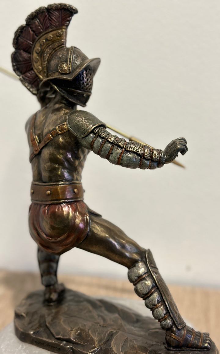 Gladiator sculpture - Roman fighter