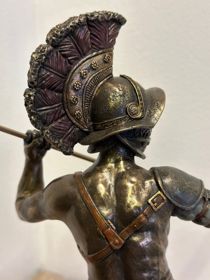 Gladiator sculpture - Roman fighter