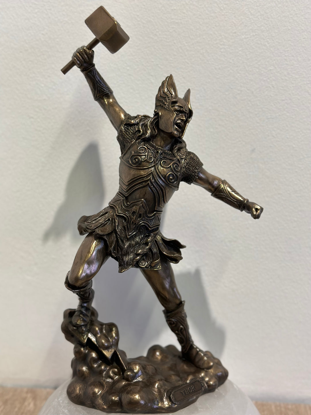 Thor  figurine - Norse God of Thunder.