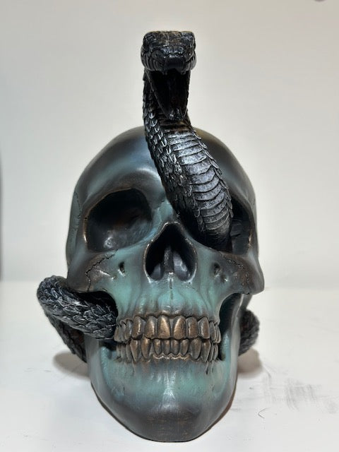 Gothic Snake Skull -Serpentine Fate