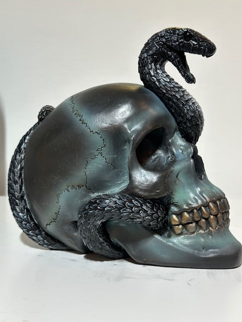 Gothic Snake Skull -Serpentine Fate