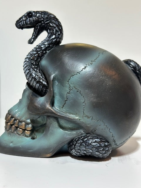 Gothic Snake Skull -Serpentine Fate
