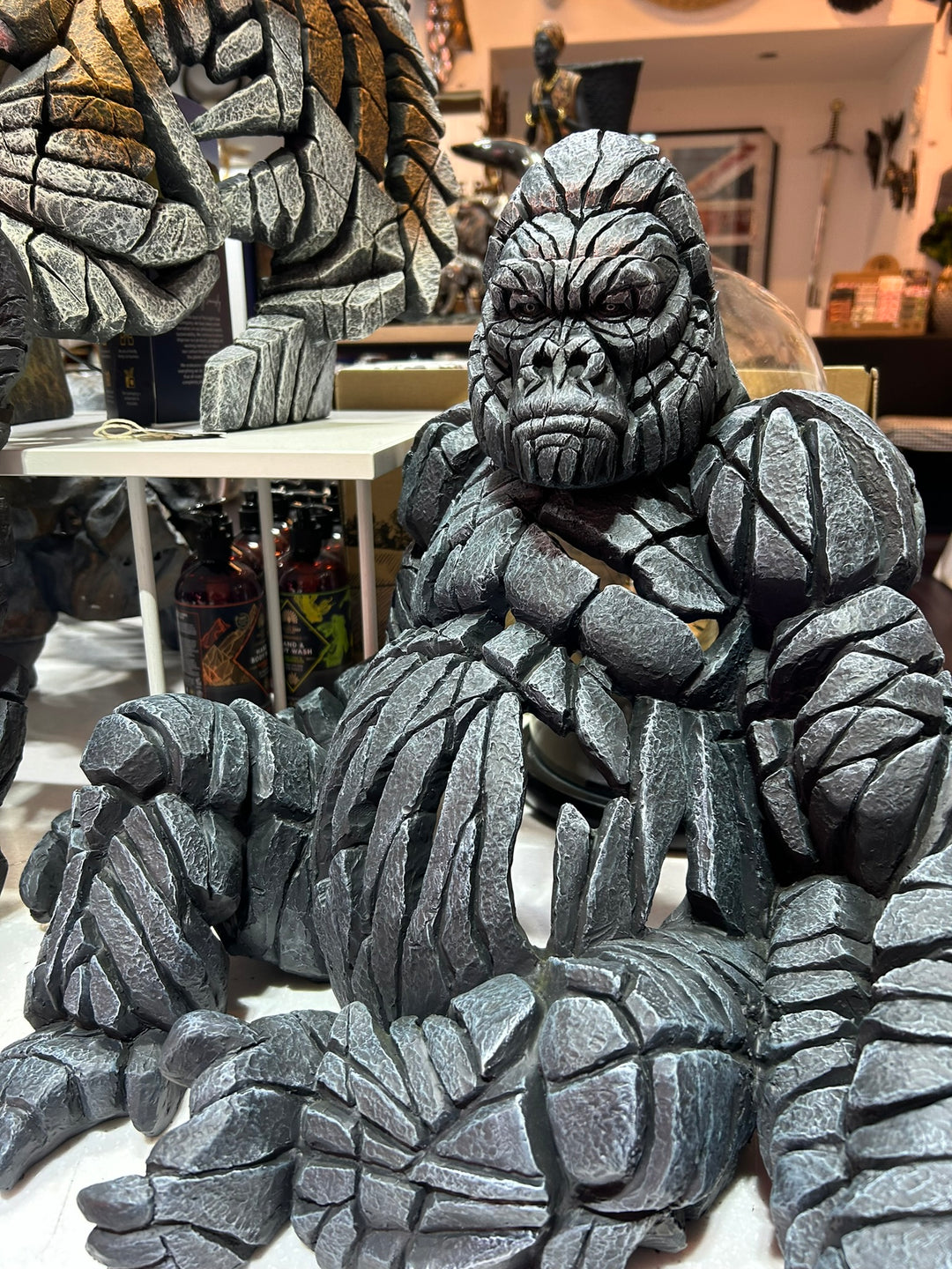 Edge Sculpture Gorilla Figure 42cm -