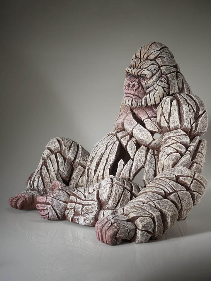 White Gorilla Large figure, Edge Sculpture 