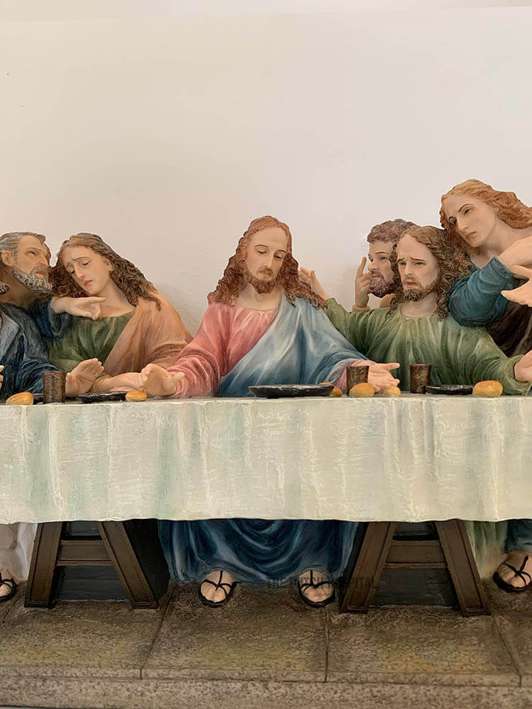 Leonardo da Vinci paintings sculpture replicas The Last Supper