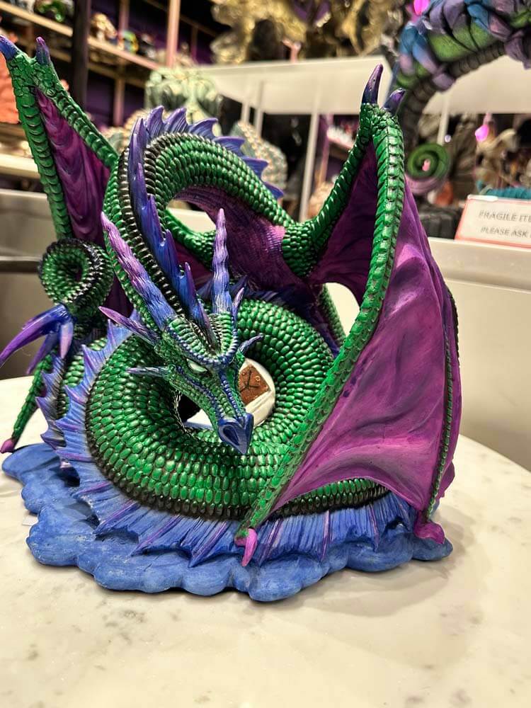 Designed by Derek W Frost large dragon figure 