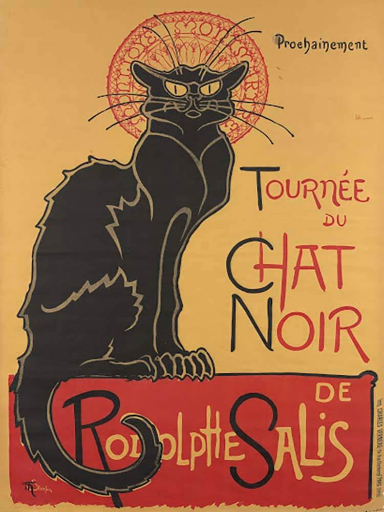 The Dutch Hospital Luxury Lifestyle, Museum sculptures, Le Chat Noir – The Black Cat figurine