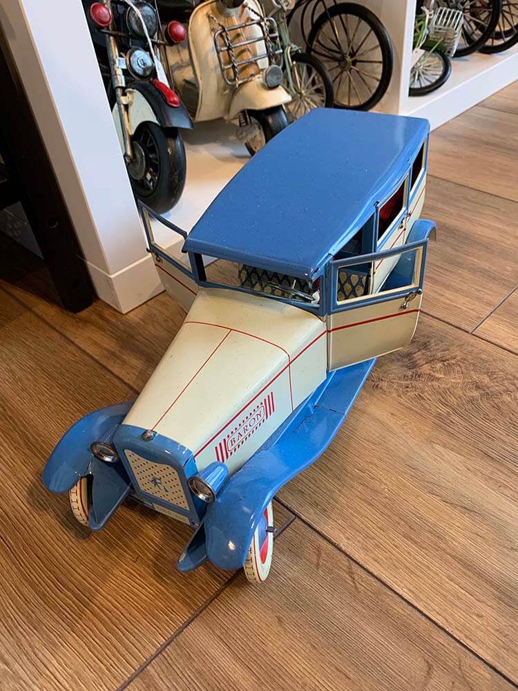 Limousine Baron Classic Car Model, Retro Toy cars, 35cm