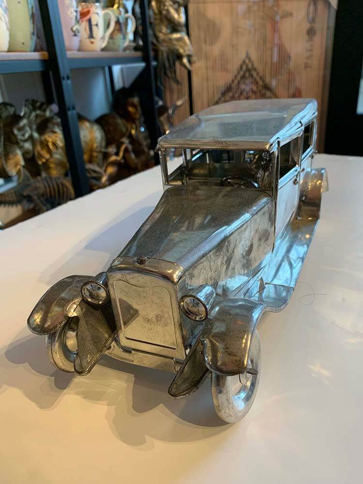 Limousine Manhattan Silver, Made in Germany Limousine Baron Classic Toy Car Model, 35cm