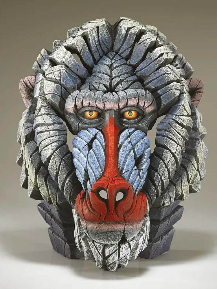 Disney's The Lion King, Rafiki a mandrill by Edge Sculpture, Animal bust, figures 