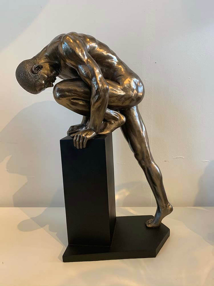 Body Talk male figurines focus on emotion and common poses
