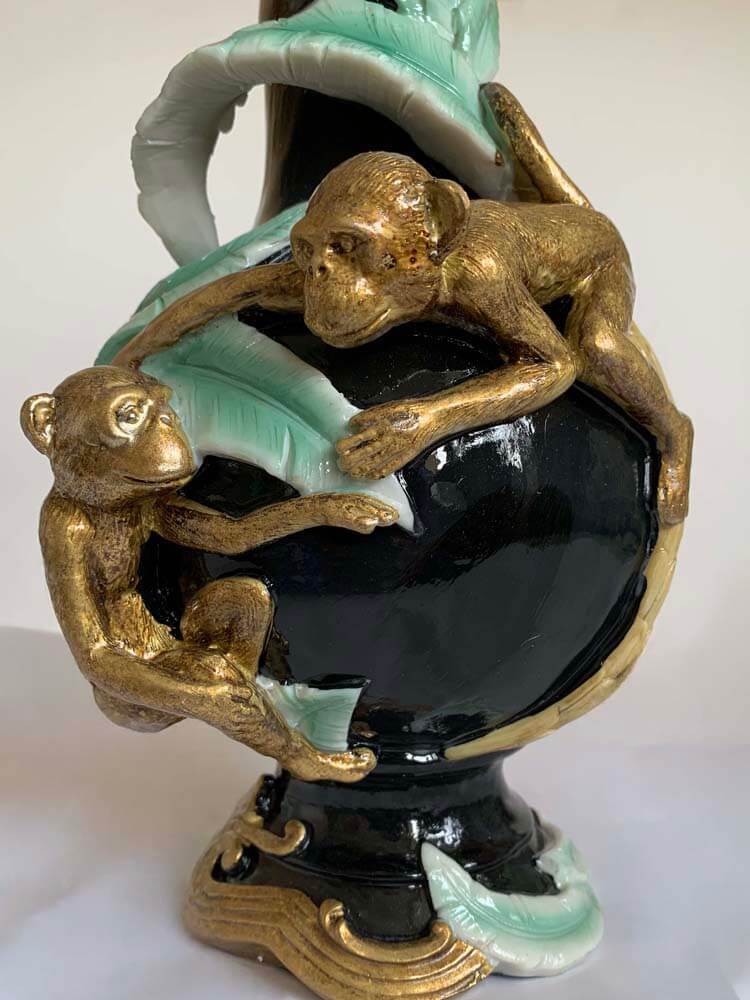 Vintage Style Monkey Vase by The Dutch Hospital