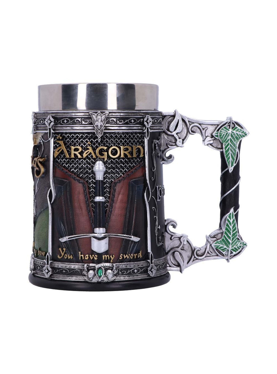 Aragorn Tankard Lord of the Rings, Lord of the Rings Collectable Tankard, 16cm