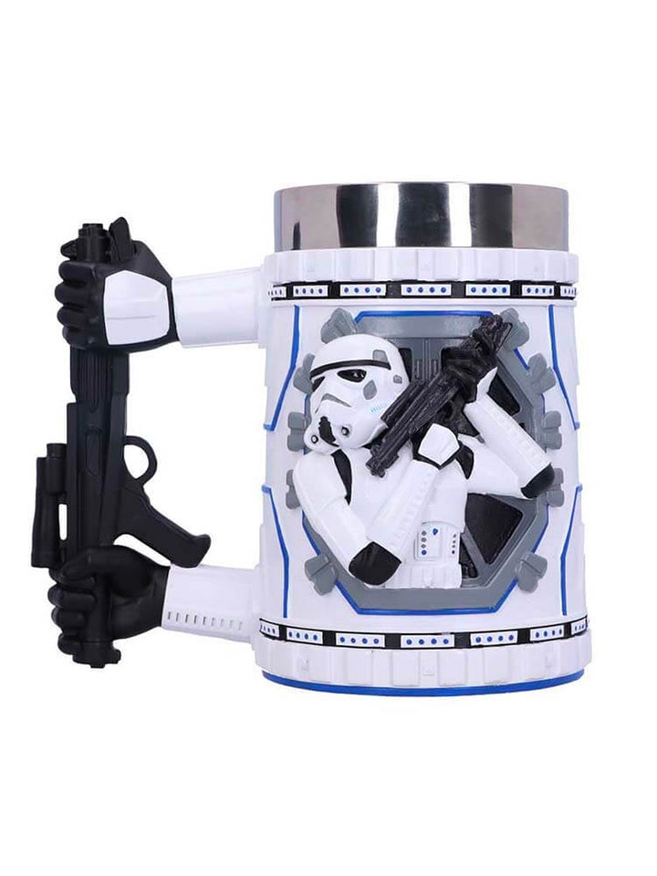Star Wars Original Stormtrooper Tankard, Mug, Original Stormtrooper Poker Face Gambling Figurine