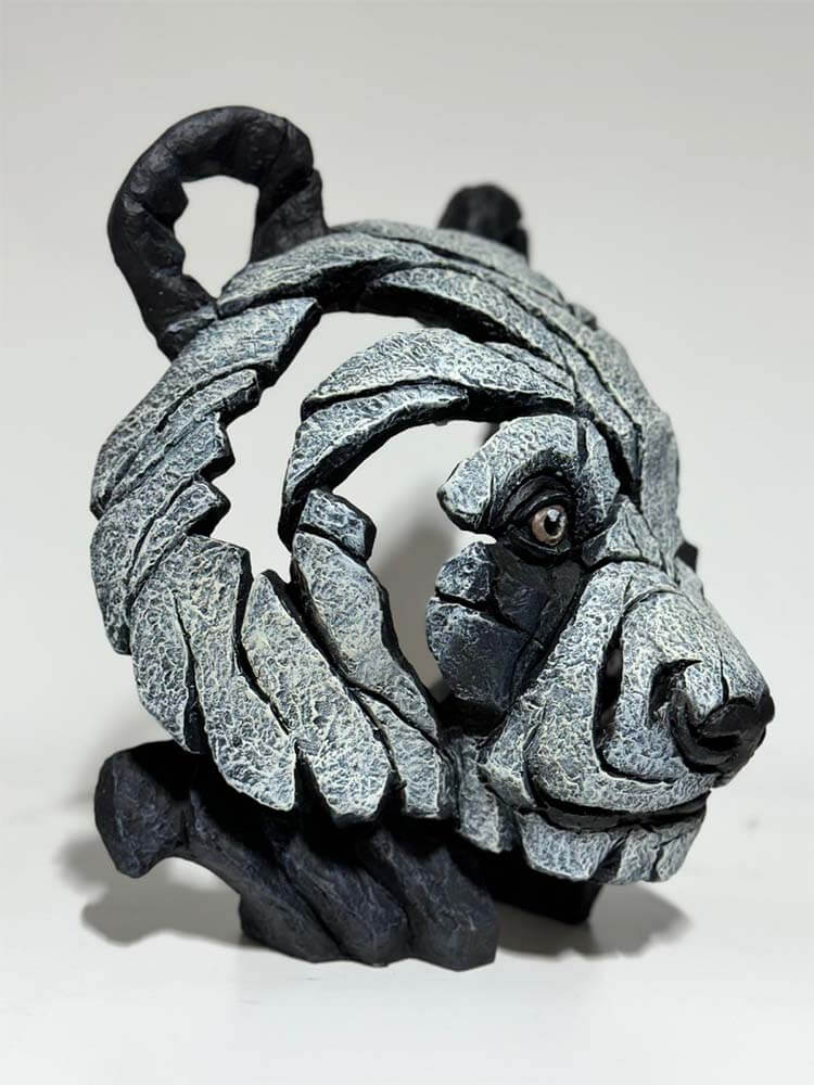 Detailed Panda Sculpture, Panda head bust