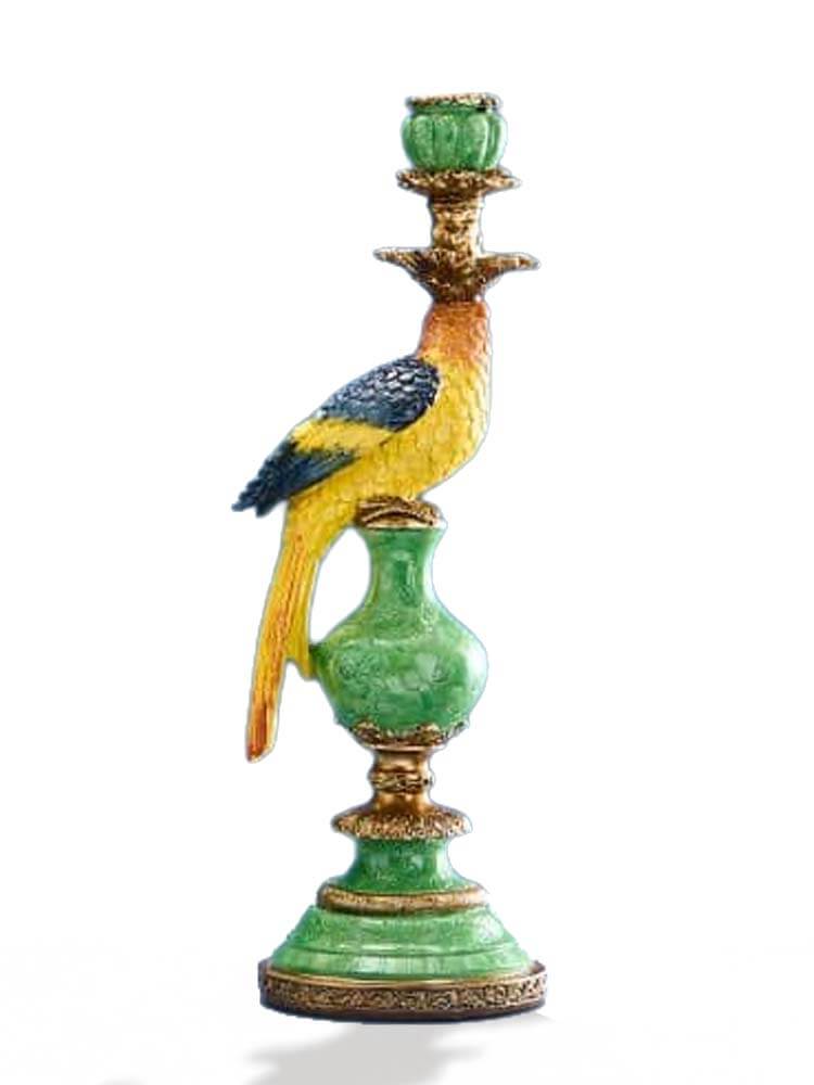 Brazilian parrot décor