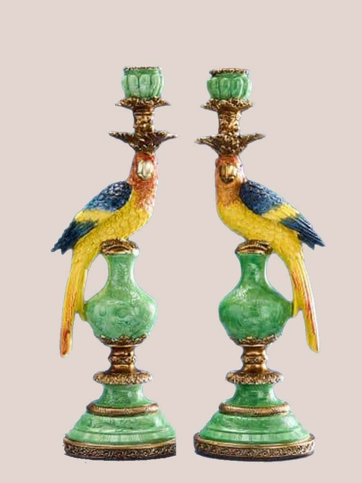 vintage style candle holders