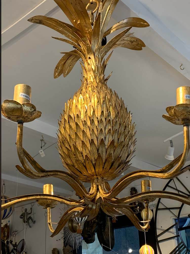 pineapple chandelier lights