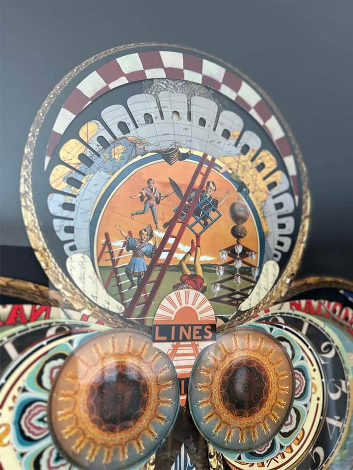 Ace of hearts and ace of club wall picture