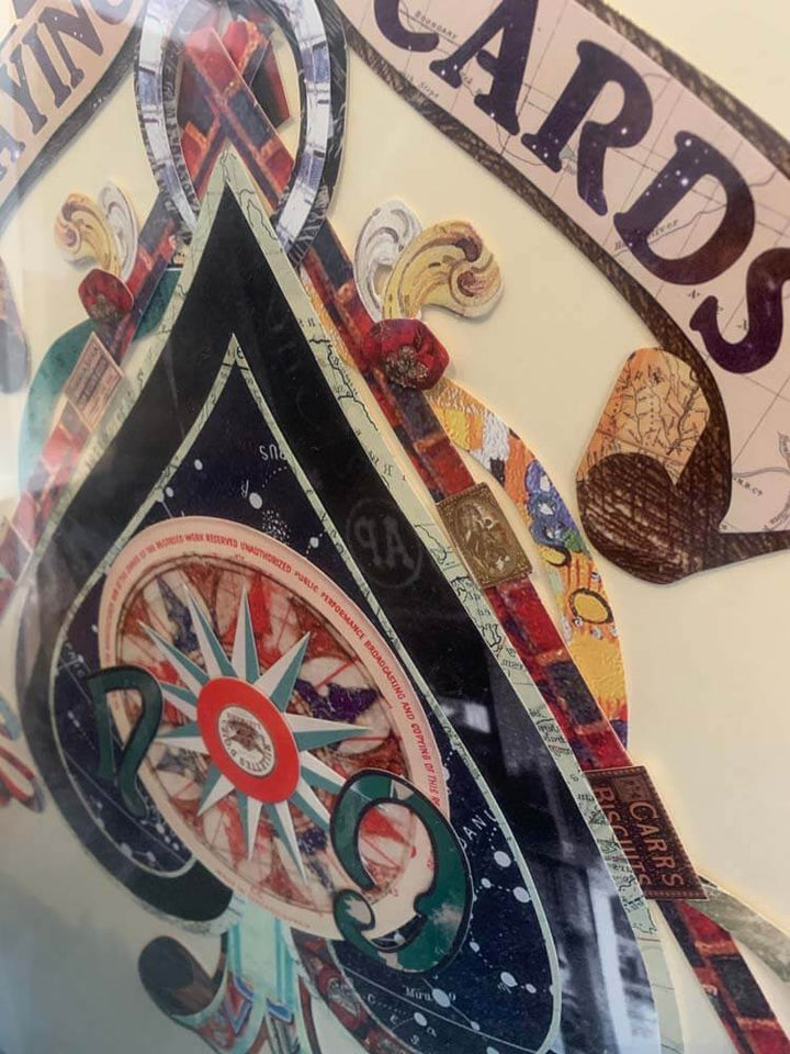 Playing card wall art ACE