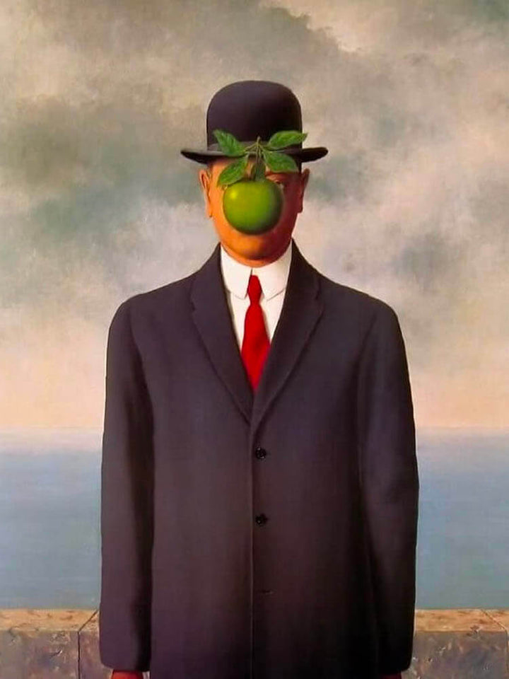 The Son of Man (1964) by Belgian surrealist René Magritte, The Dutch Hospital UK