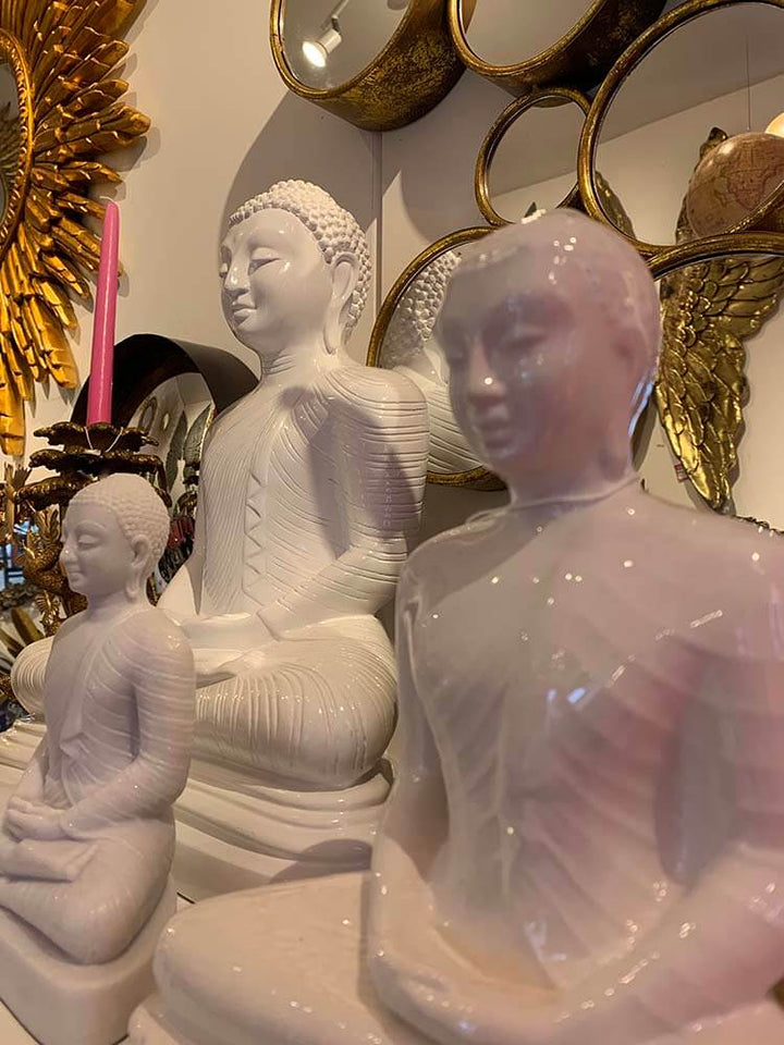 handmade Buddha statue, Buddha statue Dhyana Mudra
