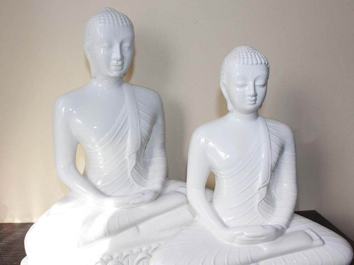 meditation Buddha statue by The Dutch Hospital
