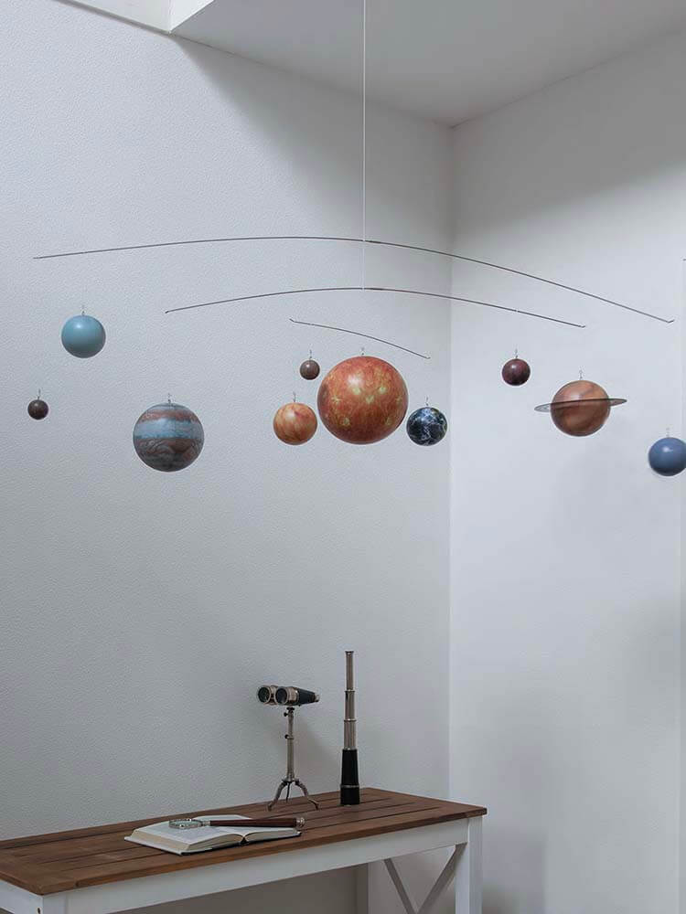 Authentic Model planetarium, solar system hanging mobile, planet mobile, solar system planets mobile