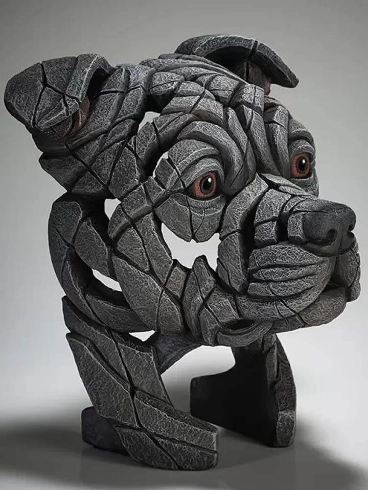 Edge Staffordshire Bull Terrier Bust by The Dutch Hospital