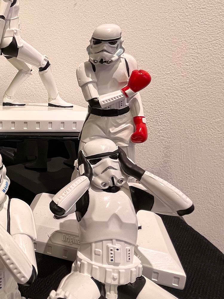 Officially Licenced Stormtrooper The Greatest Boxer Figurine