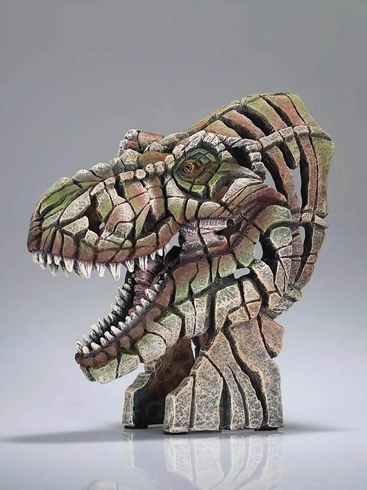 Miniature Tyrannosaurus Rex Bust by Edge Sculpture