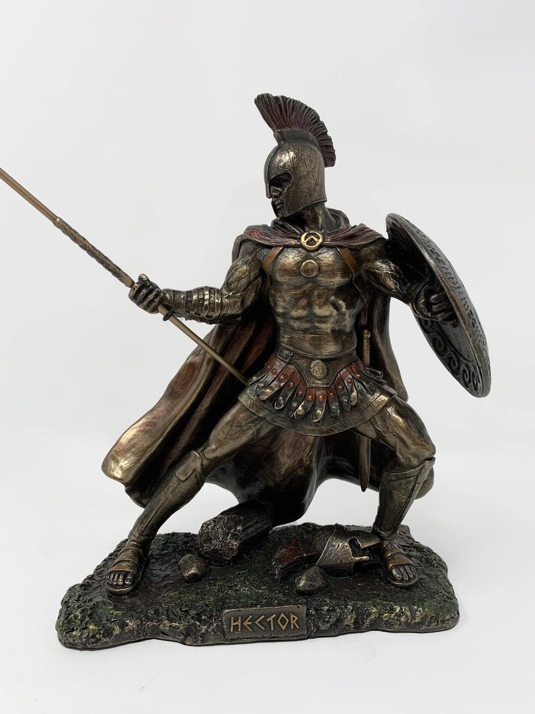 Hector, Trojan Prince in the Trojan War Sculpture, 23cm