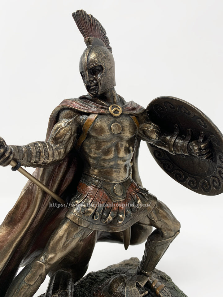 Hector, Trojan Prince in the Trojan War Sculpture, 23cm