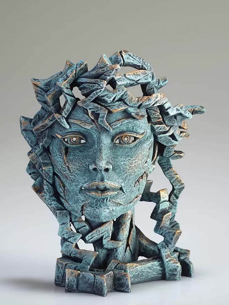 Venus Bust Miniature Teal Colour by Edge Sculpture