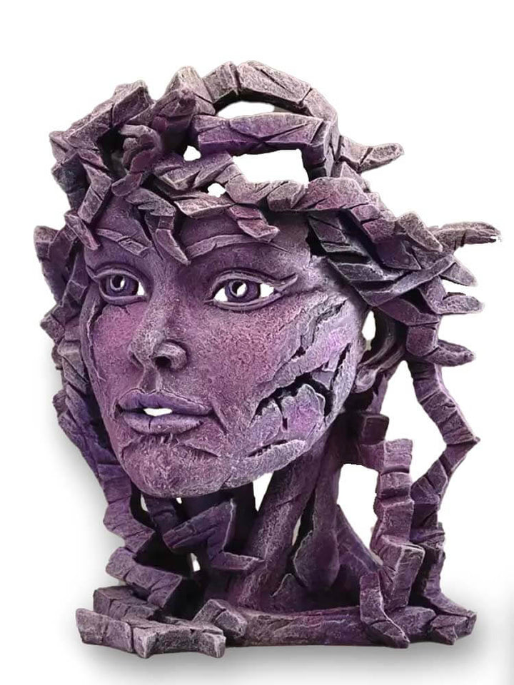Venus Bust Amethyst Purple Edge Sculpture, Deliver internationally by The Dutch Hospital