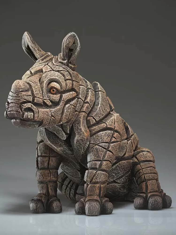 White Rhino  Calf Sculpture, The Dutch Hospital