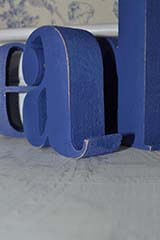 READ, 3D Wooden Letters:  Hand Distressed Wooden Letters